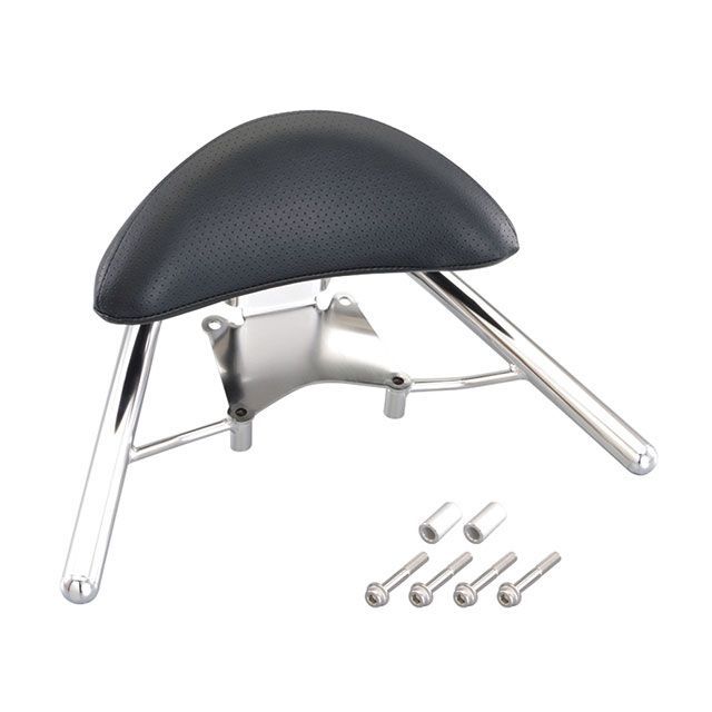 KITACO タンデムバー付バックレスト300 カラー シルバー 80-652-14370 キタコ タンデム用品 ディオ110