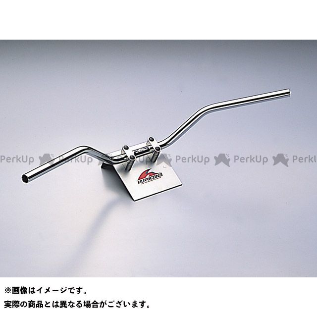 HURRICANE トラッカースペシャル ハンドルセット カラー クロームメッキ H014-033C ハリケーン ハンドル関連パーツ VTR250|パークアップ 店