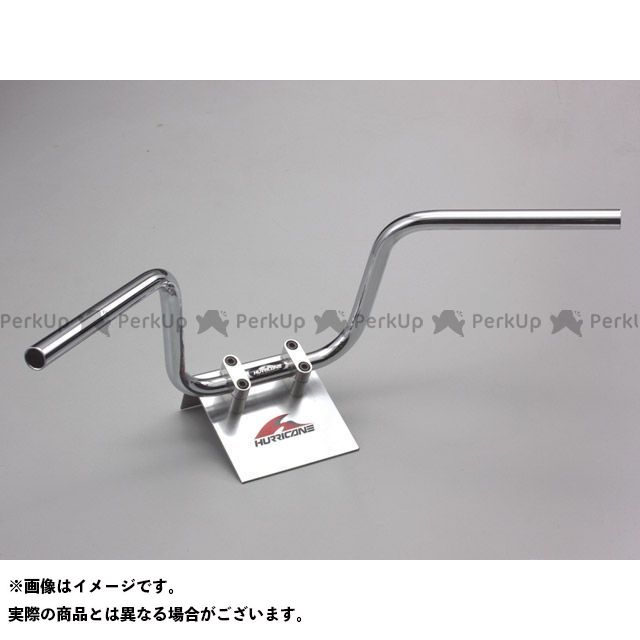 HURRICANE POLICE 5型 ハンドルセット（クロームメッキ） H304-069C ハリケーン ハンドル関連パーツ SR400 キャブ/ＦＩ（ディスクブレーキ車）