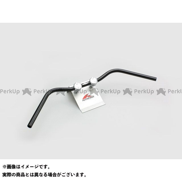 HURRICANE ワイドローオールド1型 ハンドルセット カラー ブラック H306-076B ハリケーン ハンドル関連パーツ TW225E/TW200E（ディスクブレーキ車）