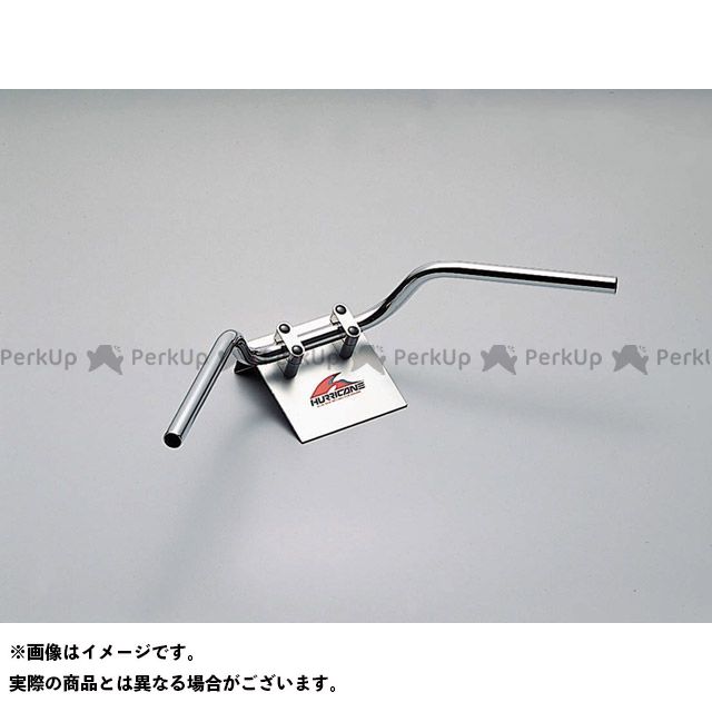 HURRICANE ナロー2型 ハンドルセット カラー クロームメッキ H710-046C ハリケーン ハンドル関連パーツ バリオス｜パークアップ 店