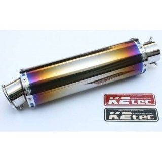 K2-tec 汎用チタンサイレンサー 仕様 90・300・50.8 カール kati-935 ケイツーテック マフラー本体 汎用