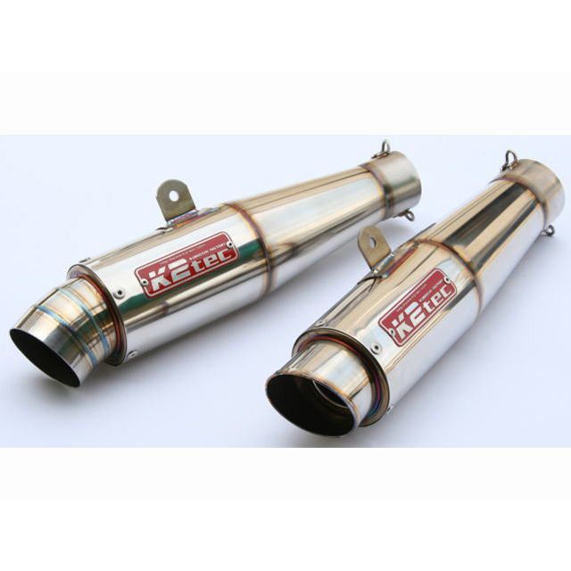 K2-tec GPスタイル テーパーサイレンサー M1 テーパー長 140mm 差込径 φ60.5 gptm-14-6h ケイツーテック マフラー本体 汎用