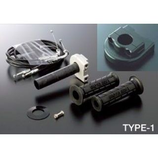 ACTIVE スロットルKIT T-1 メッキ金具 ホルダーカラー ブラック 巻取径 φ28 1069075 アクティブ グリップ関連パーツ｜パークアップ 店