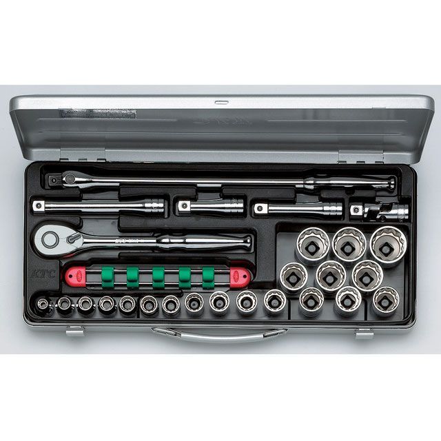 KTC TB420X（12.7SQ） ソケットレンチセット（ミリ） TB420X メーカー在庫あり ケイティーシー ハンドツール｜パークアップ 店