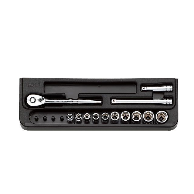 KTC TB210（6.3SQ） ソケットレンチセット（ミリ） TB210 ケイティーシー ハンドツール｜パークアップ 店
