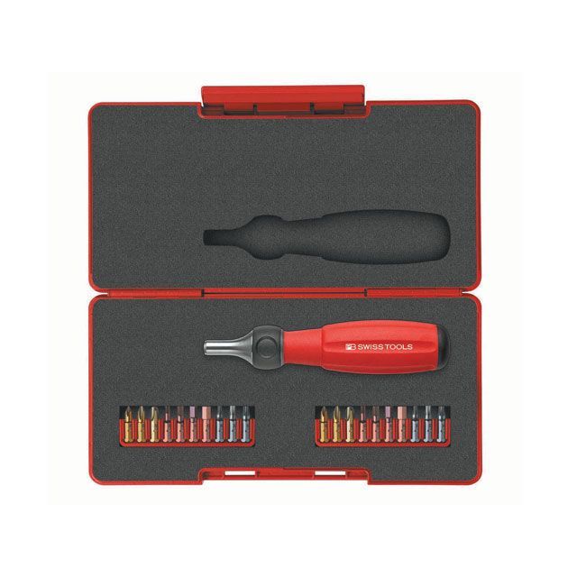 PBSWISSTOOLS 8510R-30SET ツイはやりっ子 ラチェットドライバーセット（遊撃手） ・8510.R-30SET 製造業者店卸し資産あり PBスイスツールズ 御手々手道具