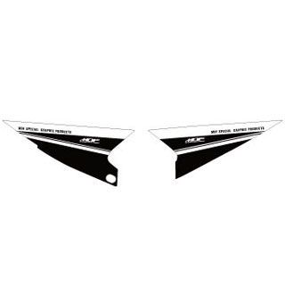 【メーカー直送】MDF WR250R（08-） グラフィックキット ストロボモデル レッドタイプ タイプ サイドカバーセット MWRR-D-RD-SC エムディーエフ ドレスアップ・カバー WR250R
