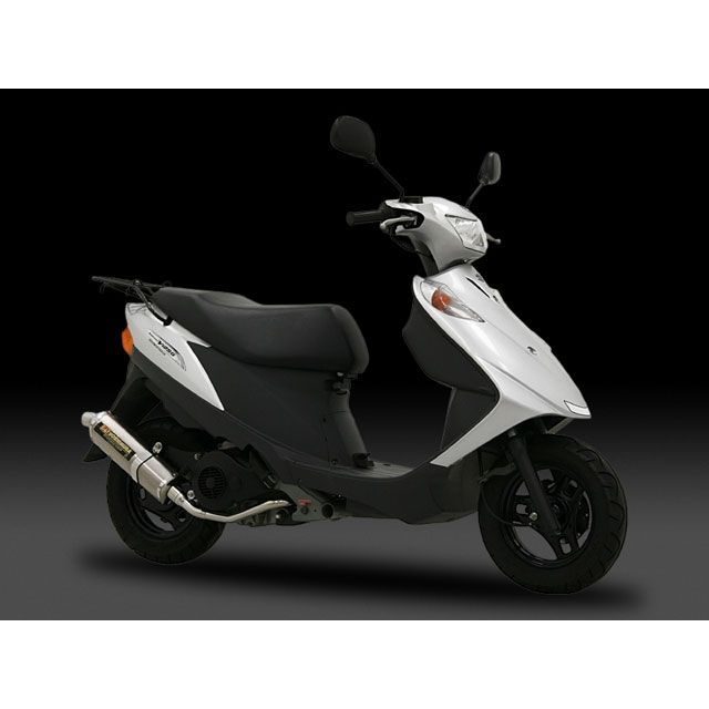 YOSHIMURA Tri-Oval サイクロン サイレンサー ST（チタンカバー） 110-103-5381 ヨシムラ マフラー本体 ADDRESS V125 ADDRESS V125G
