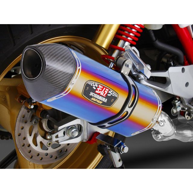 YOSHIMURA Slip-On R-77J サイクロン EXPORT SPEC サイレンサー SMC（メタルマジックカバー/カーボンエンドタイプ） 110-458-5W20 メーカー在庫あり ヨシムラ マフラー本体