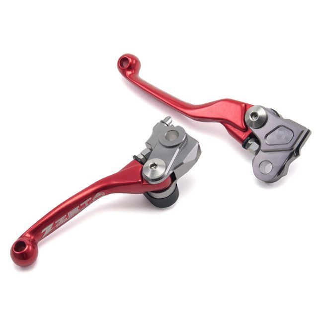 ZETA ピボットレバーセット FP 3フィンガー カラー レッド F5083 ジータ レバー｜パークアップ 店