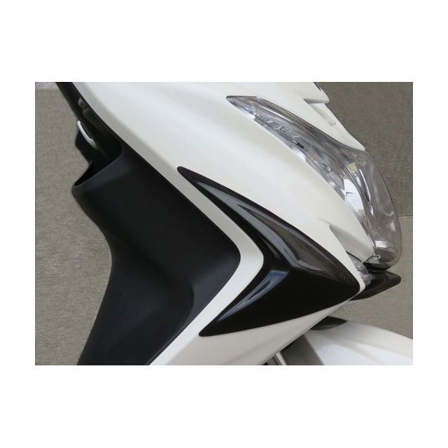VIVID POWER MAJESTY S プロテクター4点セット（黒ゲル仕上げ） 黒ゲル磨き仕上げ 無し ビビッドパワー カウル・エアロ マジェスティS