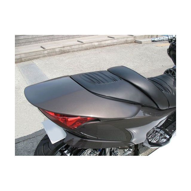 VIVID POWER FORZA MF08 前期/後期 リアスポイラーT-2（黒ゲル仕上げ） ビビッドパワー カウル・エアロ FORZA/フォルツァX・フォルツァZ・フォルツァZ（ABS＆スペシャル＆Sパッケージ）