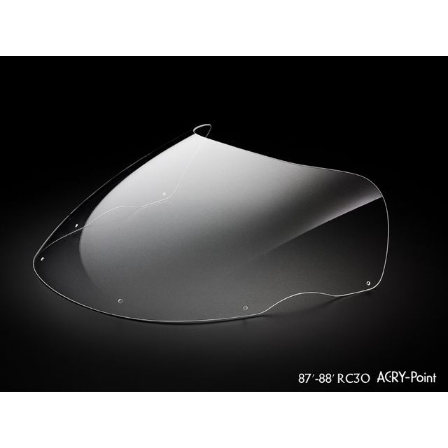 ACRY-Point VFR750 1987-1988用スクリーン ストリート（クリア） 110401 アクリポイント スクリーン関連パーツ VFR750