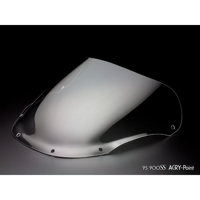 ACRY-Point 900SS 1995-1997用スクリーン ストリート（クリア） 150011 アクリポイント スクリーン関連パーツ 900SS