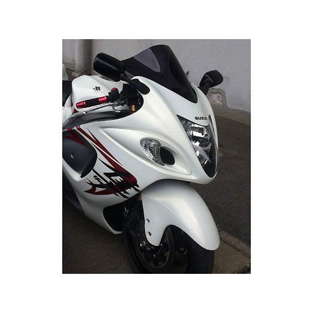 ACRY-Point GSX1300R隼 2008-2013用スクリーン ストリート（スモーク） 160201 アクリポイント スクリーン関連パーツ GSX1300R隼