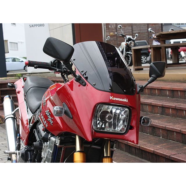 ACRY-Point GPZ900R 1984-2003用スクリーン ストリート（スモーク） 160321 アクリポイント スクリーン関連パーツ GPZ900R｜パークアップ 店 9,989円