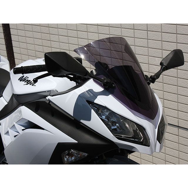 ACRY-Point Ninja250 2013-2016用スクリーン ストリート(スモーク) 160381 アクリポイント スクリーン関連パーツ Ninja250|パークアップ 店