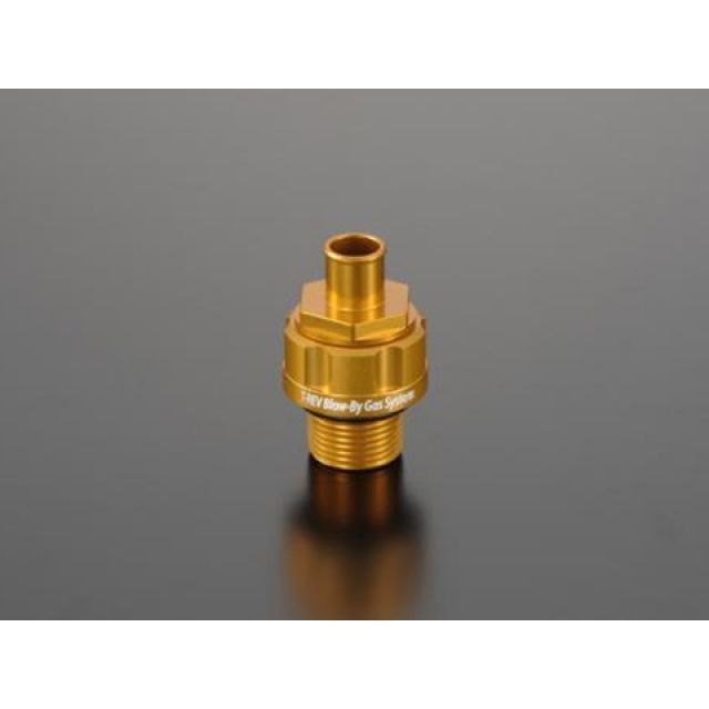 TERAMOTO ブローバイ取り出しアダプター M20 P1.5 φ12 カラー ゴールド 1915 テラモト その他エンジン関連パーツ