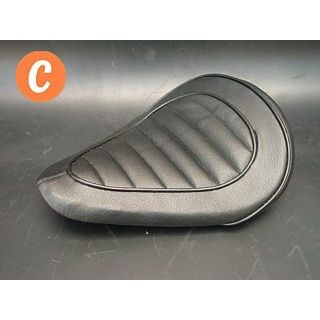 K&W ソロシート タイプC カラー 赤茶 P60508 部品屋K&W シート関連パーツ 汎用