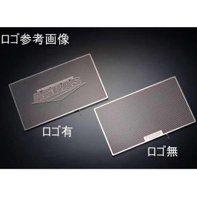 AGRAS ラジエターコアガード タイプ Aタイプ（AGRASロゴ有り） 309-276-A00 アグラス ラジエター関連パーツ YZF-R1/M｜パークアップ 店