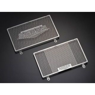 AGRAS ラジエターコアガード タイプ Aタイプ(AGRASロゴ有り) 309-477-A00 アグラス ラジエター関連パーツ Ninja250R|パークアップ 店