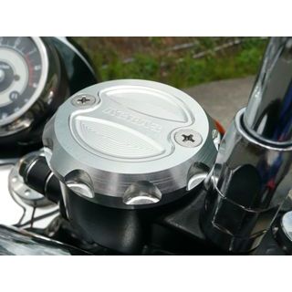 AGRAS マスターシリンダーキャップ Aタイプ カラー チタン 325-489-000T アグラス マスターシリンダー W800