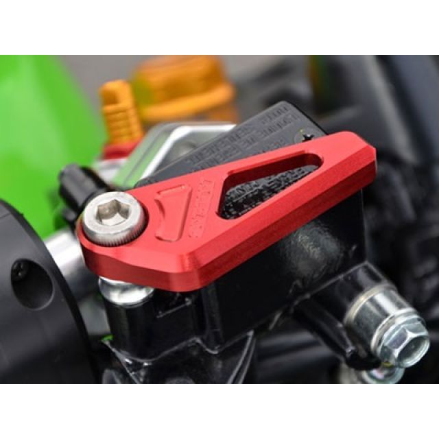 AGRAS マスターシリンダーガード カラー チタン 325-495-001T アグラス ドレスアップ・カバー Ninja250SL｜パークアップ 店