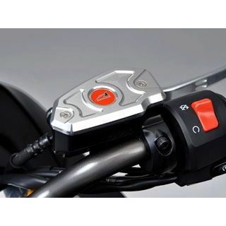 AGRAS マスターシリンダーキャップ カラー シルバー 325-484-000S アグラス マスターシリンダー ER-4n Ninja400R