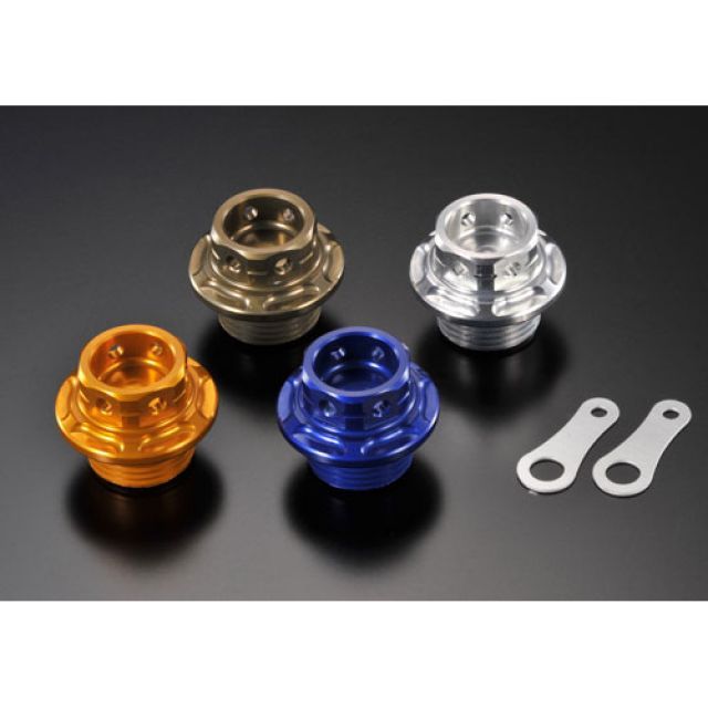 AGRAS オイルフィラーキャップセット カラー チタン 454-023-300T アグラス エンジンオイルパーツ 4,567円