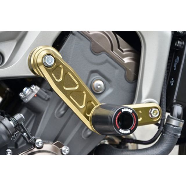 AGRAS レーシングスライダー エンジンハンガー φ50 ジュラコンカラー ブラック タイプ ロゴ有 342-273-002BX アグラス スライダー類 MT-09