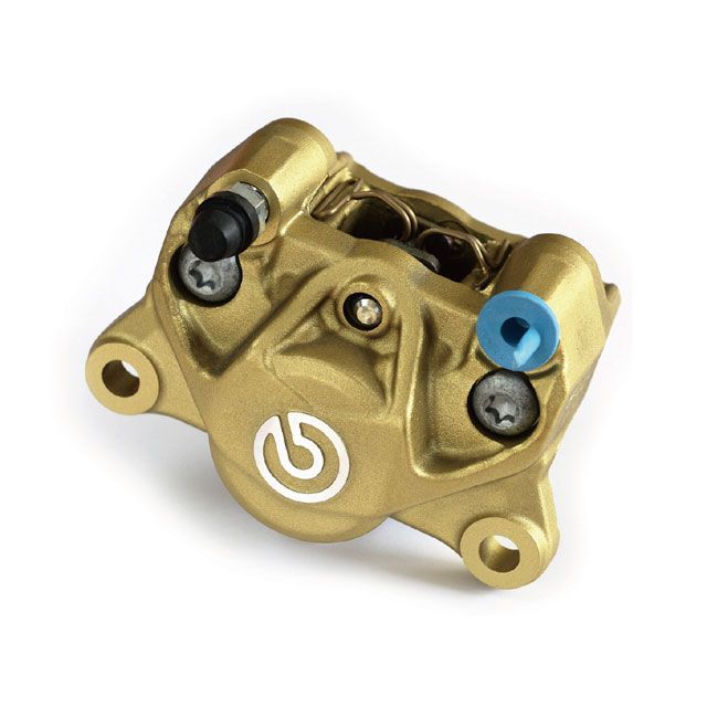 brembo P2 32 Cast Rear Caliper KIT カラー ゴールド 20.B851.13 ブレンボ キャリパー 汎用｜パークアップ 店
