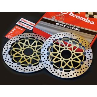 brembo フローティングディスク 左右セット DIA320 YAMAHA 208.9737.50 ブレンボ ディスク｜パークアップ 店