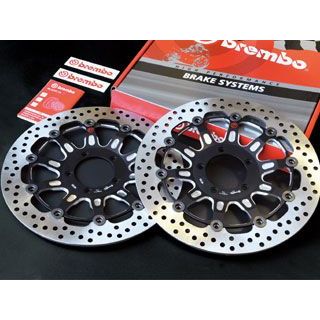 brembo Groove フローティングディスク 左右セット DIA310 KAWASAKI 208.B470.34 ブレンボ ディスク|パークアップ 店