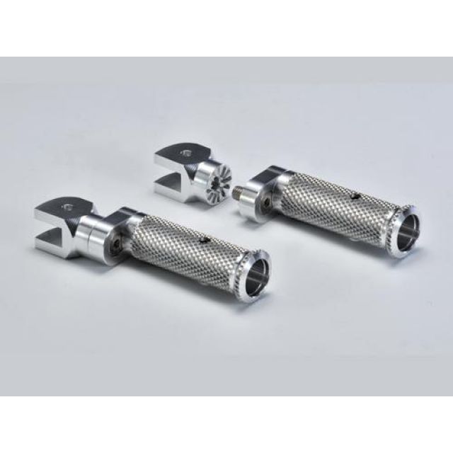AELLA 可変ステップバー70mm/ローレットタイプ カラー ブラック AE-10062 BK アエラ ステップ HyperMotard（SP）/Hyperstrada｜パークアップ 店