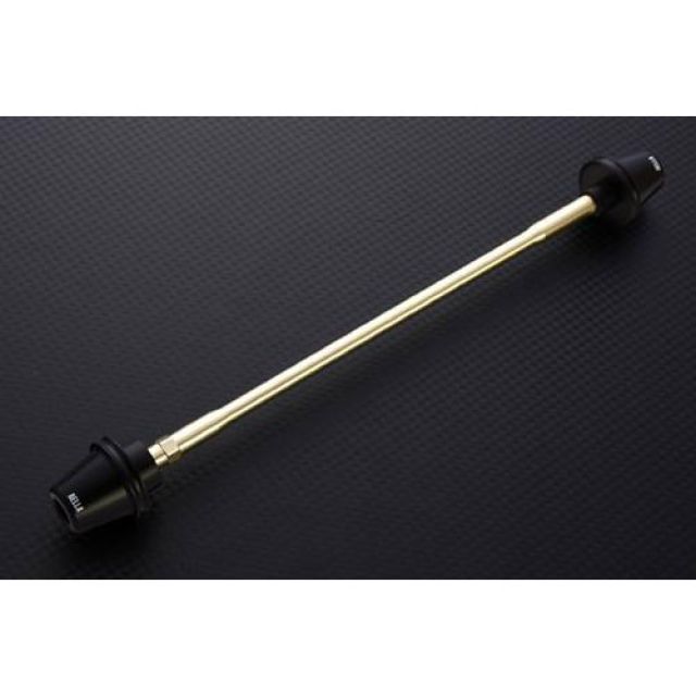 AELLA アクスルスライダー（フロント） AE-68005 BK メーカー在庫あり アエラ スライダー類 Daytona675/Street TRIPLE SPEED TRIPLE