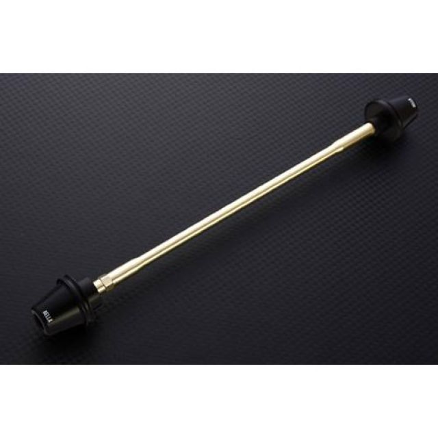 AELLA アクスルスライダー（フロント） AE-68006 BK メーカー在庫あり アエラ スライダー類 SPEED TRIPLE1050 TIGER1050