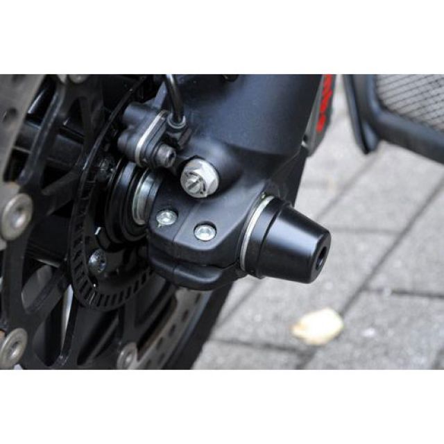 AELLA アクスルスライダー フロント/ディアベル AE-68011 BK アエラ スライダー類 Diavel