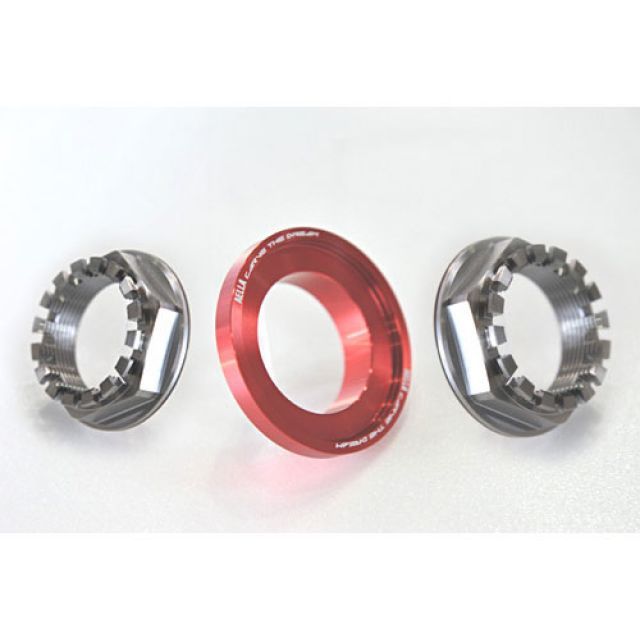 AELLA 6角チタンナット左右各1個＆アルミテーパーコーンセット リアアクスル カラー ブラック AT-DU206 BK アエラ ドレスアップ・カバー｜パークアップ 店