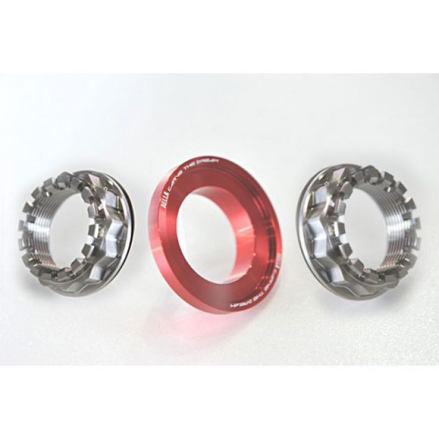 AELLA 12ポイントチタンナット左右各1個＆アルミテーパーコーンセット リアアクスル カラー ブラック AT-DU207 BK アエラ ドレスアップ・カバー｜パークアップ 店
