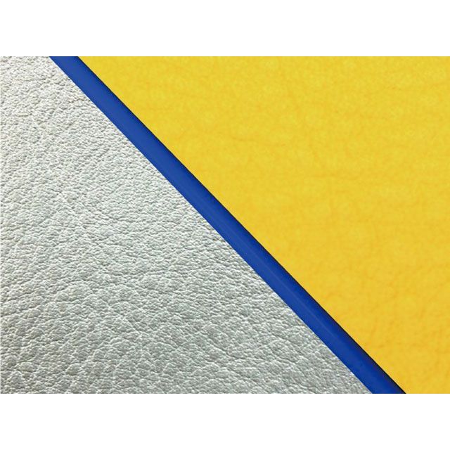 Grondement W650（99年 EJ650A1/C1） 国産シートカバー 張替 イエロー ライン シルバーライン 仕様 青パイピング GH5557KC5254P50 グロンドマン シート関連パーツ W650