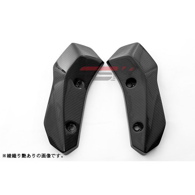 SPEEDRA ラジエーターサイドカバー 左右セット ドライカーボン カラー 平織り艶あり CYA0501PG SPEEDRA カウル・エアロ MT-07/MT-07ABS|パークアップ 店