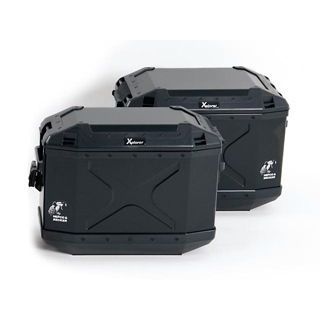 HEPCO＆BECKER XPLORER サイドケース 30 カラー ブラック 610213-0001 ヘプコ＆ベッカー ツーリング用ボックス