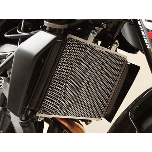 MotoCRAZY ラジエターコアガード カラー ステン生地 SCK-01WT モトクレイジー ラジエター関連パーツ 125/200 DUKE and 125/200 RC|パークアップ 店