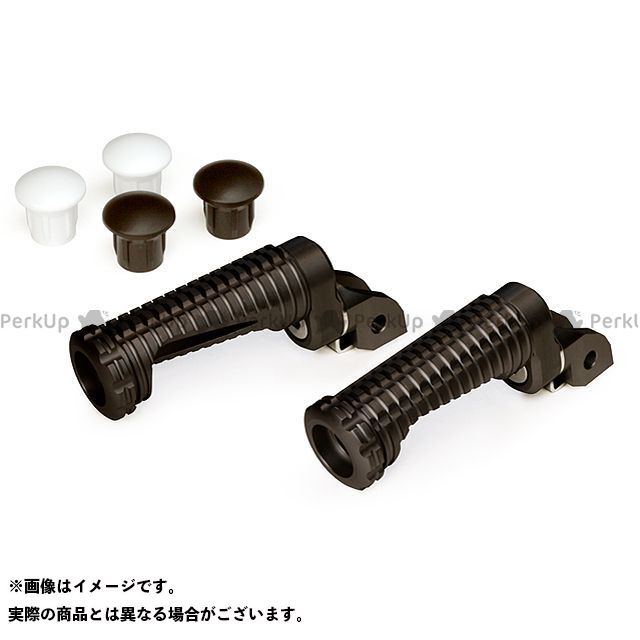 MotoCRAZY SBKアルミステップRC-8Pキット 15mm（8ポジション） カラー ブラック SSD-K2615BK モトクレイジー ステップ