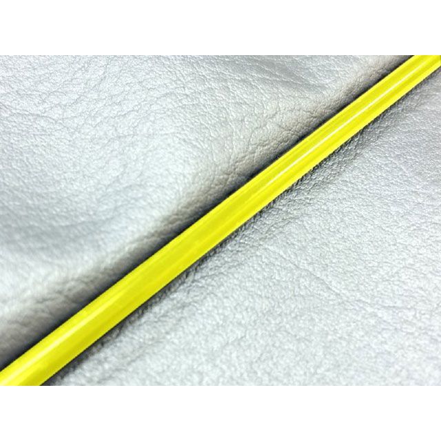 Grondement W650（99年 EJ650A1/C1） 国産シートカバー 張替 シルバー ライン - 仕様 黄パイピング GH5556KC540P100 グロンドマン シート関連パーツ W650