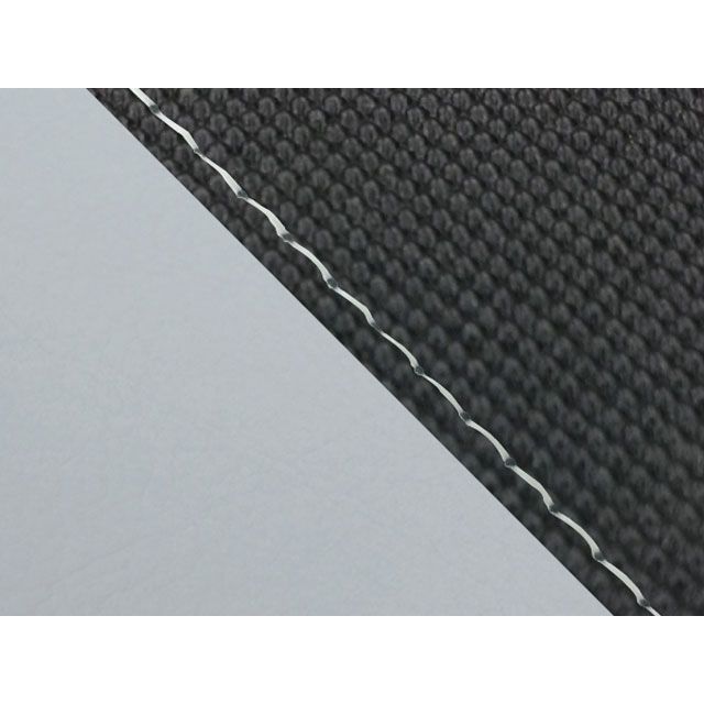 Grondement W650（99年 EJ650A1/C1） 国産シートカバー 張替 スベラーヌブラック ライン グレーライン 仕様 透明ステッチ GH5557KC467S0 グロンドマン シート関連パーツ W650