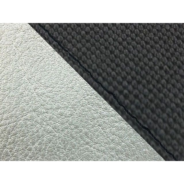 Grondement W650（99年 EJ650A1/C1） 国産シートカバー 張替 スベラーヌブラック ライン シルバーライン 仕様 黒ステッチ GH5557KC4654S10 グロンドマン シート関連パーツ W650