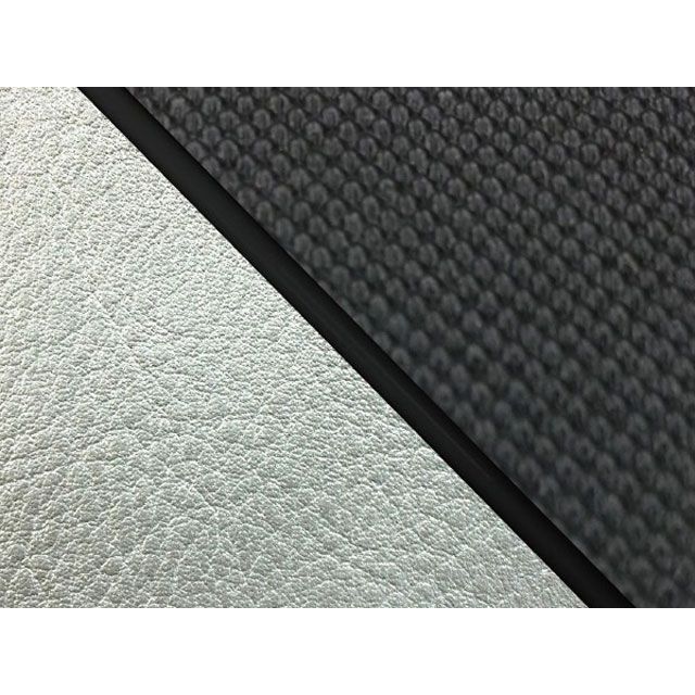 Grondement W650（99年 EJ650A1/C1） 国産シートカバー 張替 スベラーヌブラック ライン シルバーライン 仕様 黒パイピング GH5557KC4654P10 グロンドマン シート関連パーツ W650｜パークアップ 店