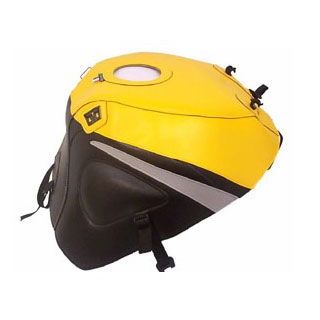 BAGSTER タンクカバー カラー （00-02）イエロー/ブラック 1402A バグスター タンク関連パーツ GSX-R1000 GSX-R750｜パークアップ 店